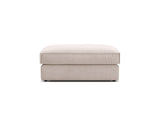 Pola Pouf aus Samt oder Strukturstoff, 103x54 cm von Micadoni – Bild 3