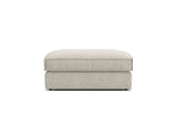 Pola Pouf aus Strukturierter Stoff in Sand (BABEL SAND), 103x54 cm von Micadoni – Bild 3