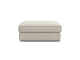 Pola Pouf aus Strukturierter Stoff in Sand (BABEL SAND), 103x78 cm von Micadoni – Bild 3