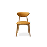 Rina Essstuhl, Gestell in Braun, aus Samt (Ma2288) in Mustard von Micadoni – Bild 3