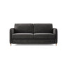 Simo 3-Sitzer Sofa mit Schlaffunktion, ausklappbar, aus Samt oder Strukturstoff, 184x102 cm - ZEN ZONE Furniture