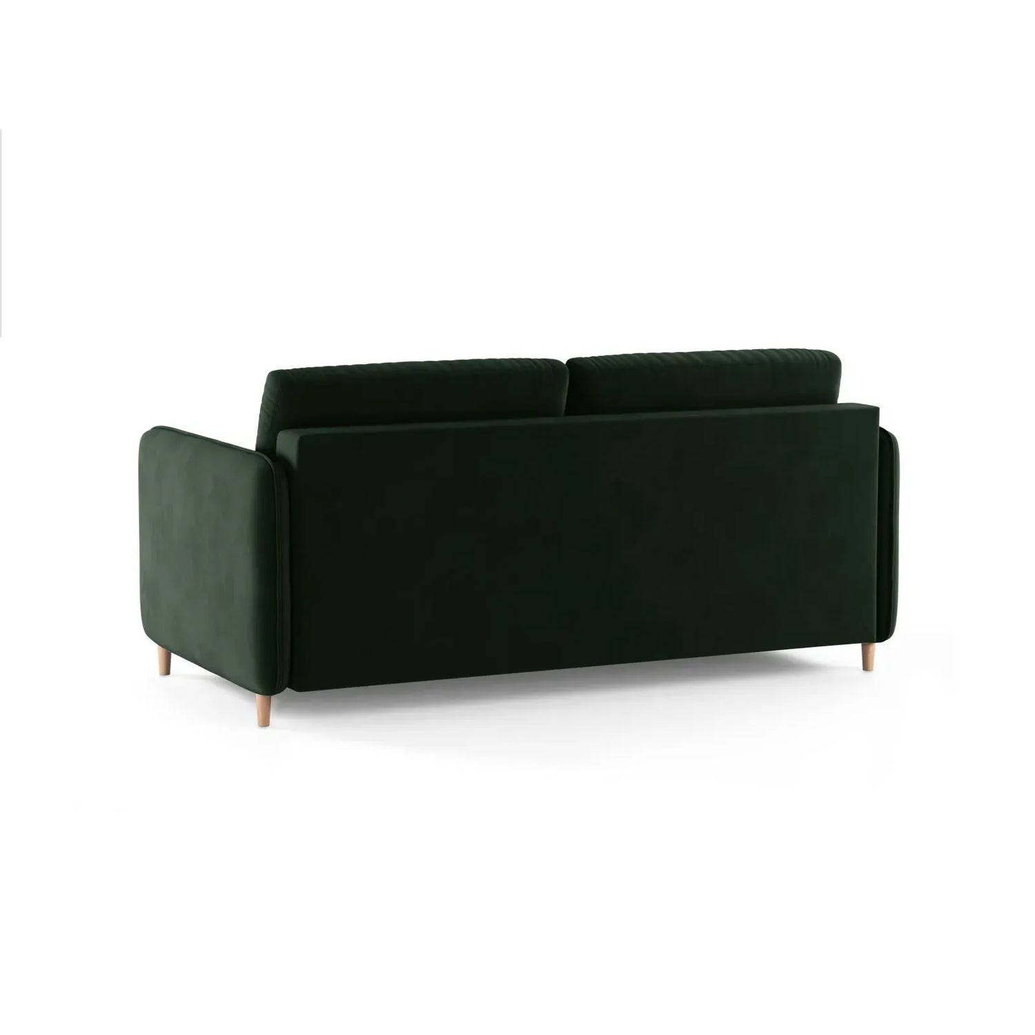 Simo 3-Sitzer Sofa mit Schlaffunktion, ausklappbar, aus Samt oder Strukturstoff, 184x102 cm - ZEN ZONE Furniture