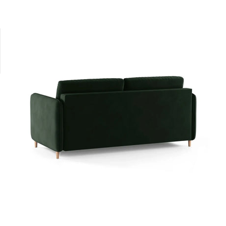 Simo 3-Sitzer Sofa mit Schlaffunktion, ausklappbar, aus Samt oder Strukturstoff, 184x102 cm - ZEN ZONE Furniture