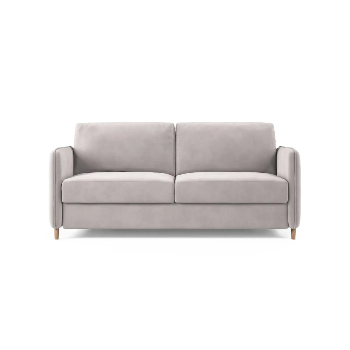 Simo 3-Sitzer Sofa mit Schlaffunktion, ausklappbar, aus Samt oder Strukturstoff, 184x102 cm - ZEN ZONE Furniture