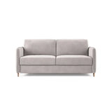 Simo 3-Sitzer Sofa mit Schlaffunktion, ausklappbar, aus Samt oder Strukturstoff, 184x102 cm - ZEN ZONE Furniture