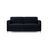 Simo 3-Sitzer Sofa mit Schlaffunktion, ausklappbar, aus Samt oder Strukturstoff, 184x102 cm - ZEN ZONE Furniture
