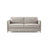 Simo 3-Sitzer Sofa mit Schlaffunktion, ausklappbar, aus Samt oder Strukturstoff, 184x102 cm - ZEN ZONE Furniture