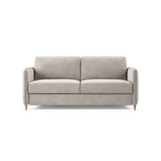 Simo 3-Sitzer Sofa mit Schlaffunktion, ausklappbar, aus Samt oder Strukturstoff, 184x102 cm - ZEN ZONE Furniture