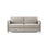 Simo 3-Sitzer Sofa mit Schlaffunktion, ausklappbar, aus Samt oder Strukturstoff, 184x102 cm - ZEN ZONE Furniture
