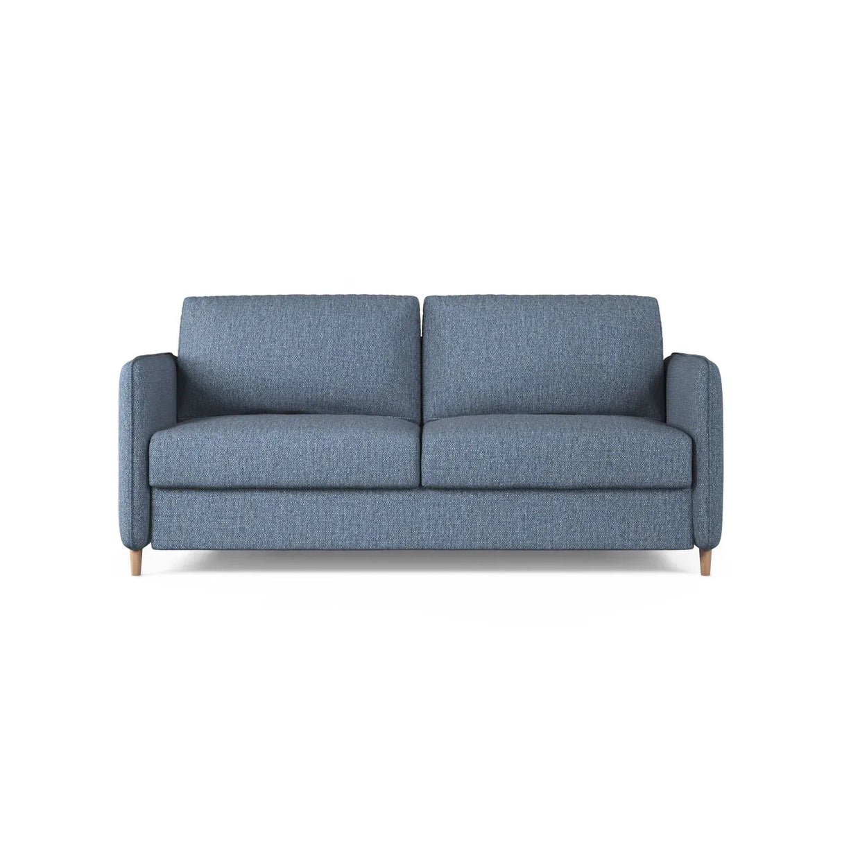 Simo 3-Sitzer Sofa mit Schlaffunktion, ausklappbar, aus Samt oder Strukturstoff, 184x102 cm - ZEN ZONE Furniture