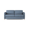 Simo 3-Sitzer Sofa mit Schlaffunktion, ausklappbar, aus Samt oder Strukturstoff, 184x102 cm - ZEN ZONE Furniture
