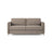 Simo 3-Sitzer Sofa mit Schlaffunktion, ausklappbar, aus Samt oder Strukturstoff, 184x102 cm - ZEN ZONE Furniture