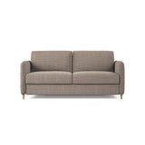 Simo 3-Sitzer Sofa mit Schlaffunktion, ausklappbar, aus Samt oder Strukturstoff, 184x102 cm - ZEN ZONE Furniture