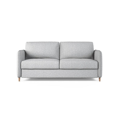 Simo 3-Sitzer Sofa mit Schlaffunktion, ausklappbar, aus Samt oder Strukturstoff, 184x102 cm - ZEN ZONE Furniture