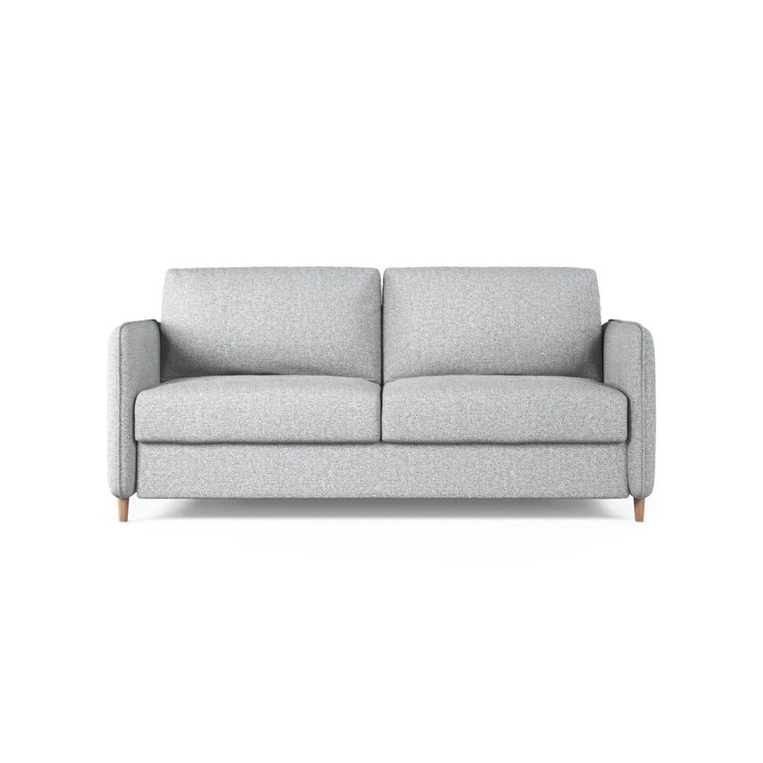 Simo 3-Sitzer Sofa mit Schlaffunktion, ausklappbar, aus Samt oder Strukturstoff, 184x102 cm - ZEN ZONE Furniture