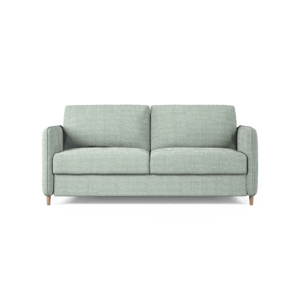 Simo 3-Sitzer Sofa mit Schlaffunktion, ausklappbar, aus Samt oder Strukturstoff, 184x102 cm - ZEN ZONE Furniture