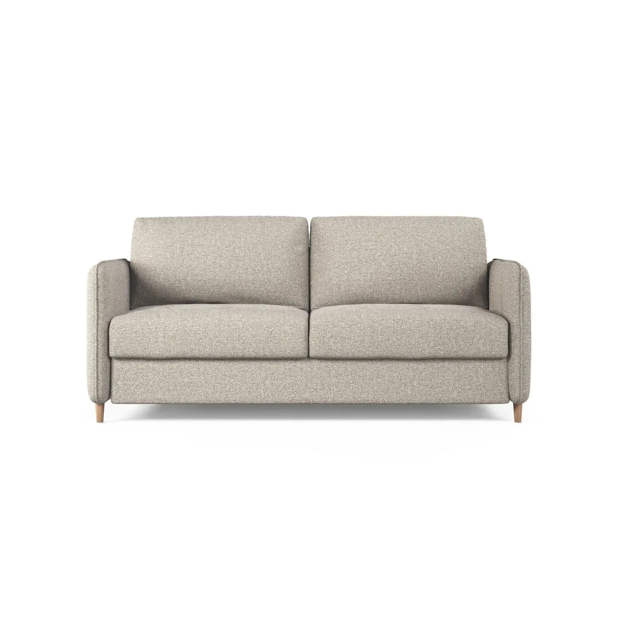 Simo 3-Sitzer Sofa mit Schlaffunktion, ausklappbar, aus Samt oder Strukturstoff, 184x102 cm - ZEN ZONE Furniture