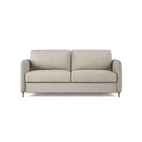Simo 3-Sitzer Sofa mit Schlaffunktion, ausklappbar, aus Samt oder Strukturstoff, 184x102 cm - ZEN ZONE Furniture