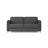 Simo 3-Sitzer Sofa mit Schlaffunktion, ausklappbar, aus Samt oder Strukturstoff, 184x102 cm - ZEN ZONE Furniture