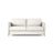 Simo 3-Sitzer Sofa mit Schlaffunktion, ausklappbar, aus Samt oder Strukturstoff, 184x102 cm - ZEN ZONE Furniture