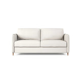 Simo 3-Sitzer Sofa mit Schlaffunktion, ausklappbar, aus Samt oder Strukturstoff, 184x102 cm - ZEN ZONE Furniture