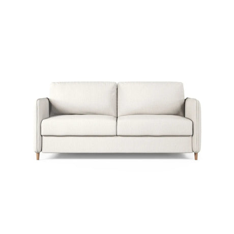 Simo 3-Sitzer Sofa mit Schlaffunktion, ausklappbar, aus Samt oder Strukturstoff, 184x102 cm - ZEN ZONE Furniture