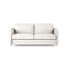 Simo 3-Sitzer Sofa mit Schlaffunktion, ausklappbar, aus Samt oder Strukturstoff, 184x102 cm - ZEN ZONE Furniture