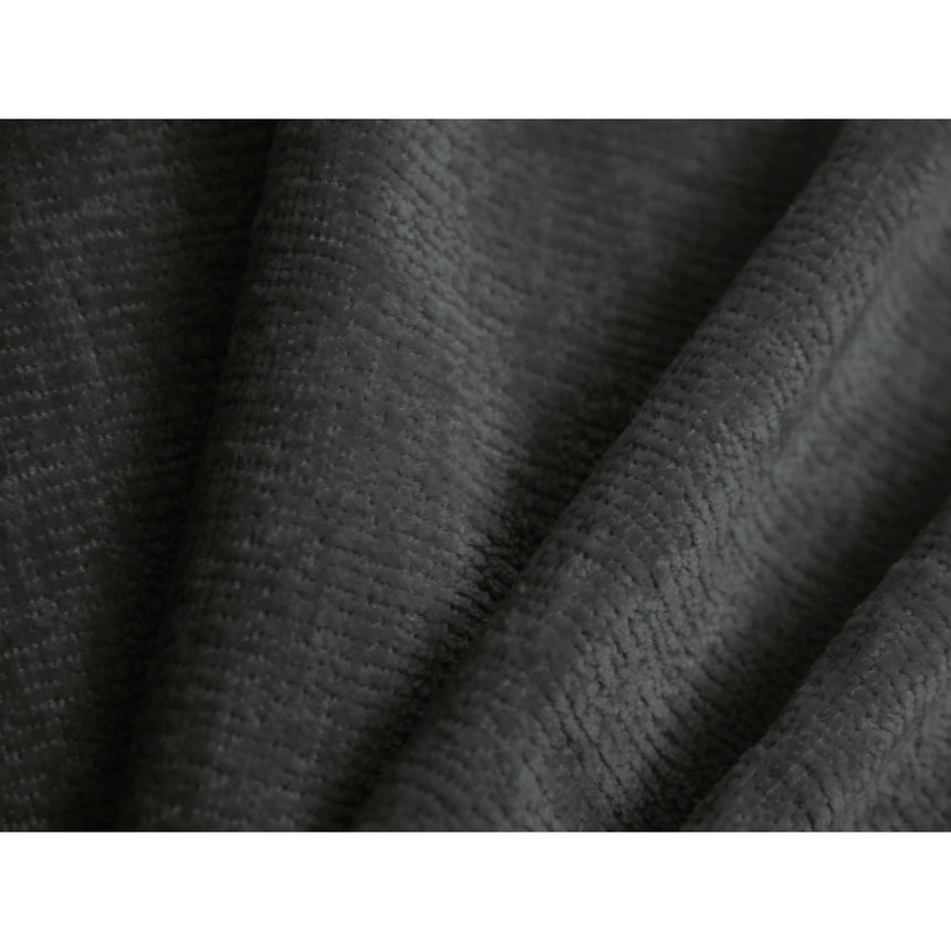 Solange Bett mit Kopfteil und Stauraum aus Chenille in Dunkelgrau (Perfect Harmony 90), 160x200 cm von Micadoni – Bild 8