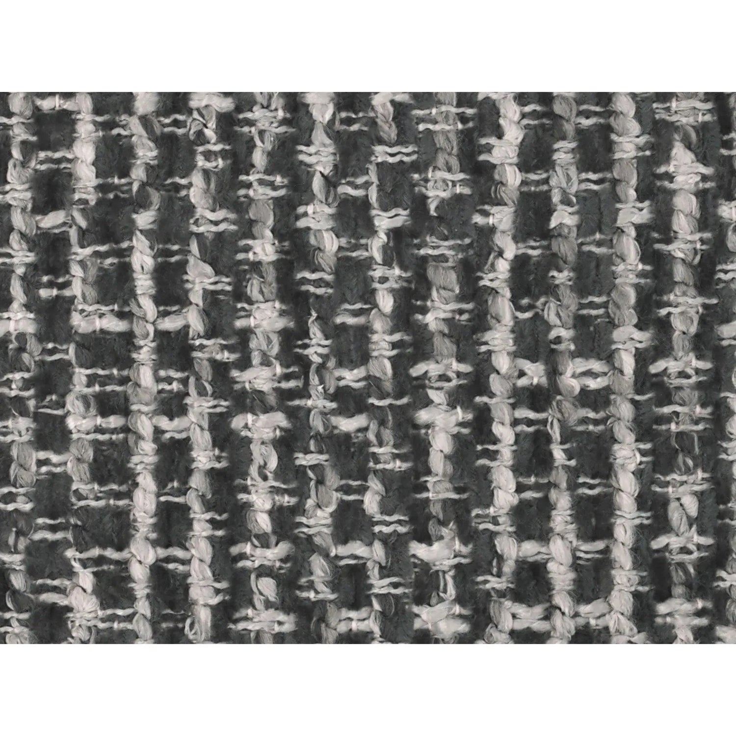 Solange Bett mit Kopfteil und Stauraum aus Chenille in Dunkelgrau (SILENCIO 97), 200x200 cm von Micadoni – Bild 8