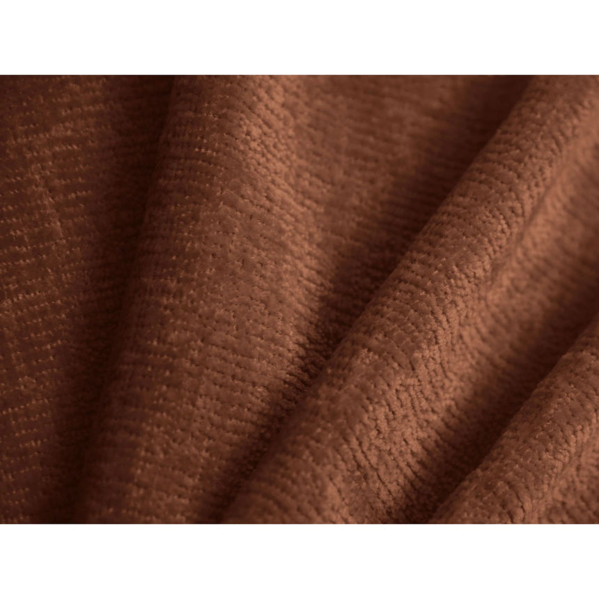 Solange Bett mit Kopfteil und Stauraum aus Chenille in Terrakotta (Perfect Harmony 52), 200x200 cm von Micadoni – Bild 8