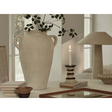 Tischleuchte mit Lampenschirm aus Leinen, 46cm von Micadoni – Produktbild 3