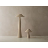 Tischleuchte mit Lampenschirm aus Leinen, 46cm von Micadoni – Produktbild 7