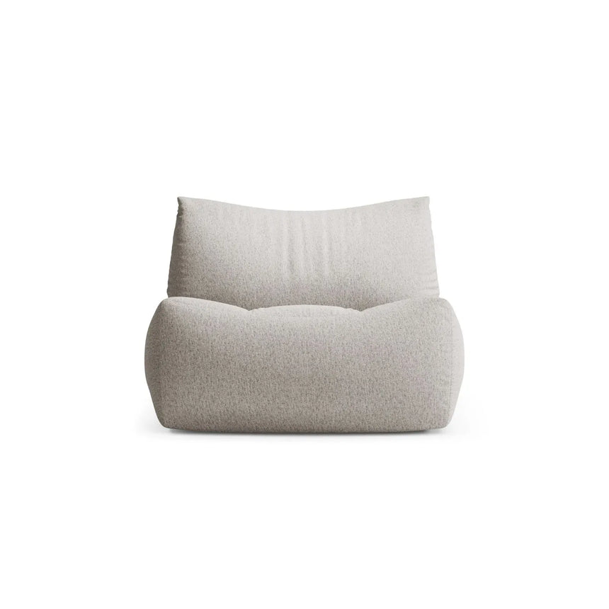 Tove Sessel aus Samt, Chenille oder Strukturstoff, 97x83 cm - ZEN ZONE Furniture