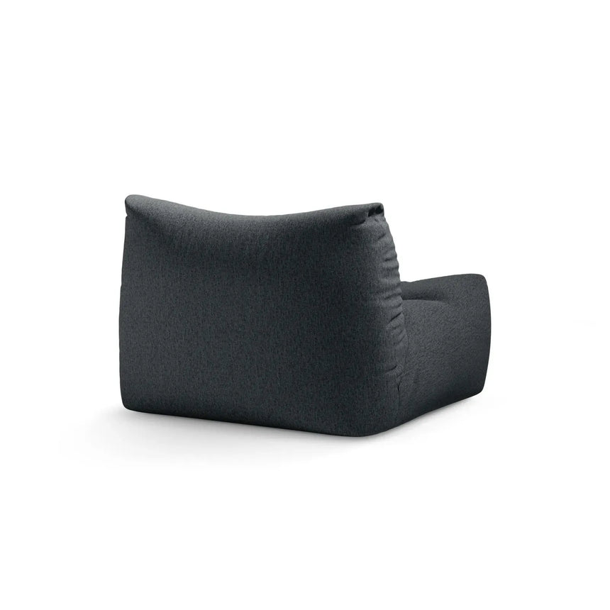 Tove Sessel aus Samt, Chenille oder Strukturstoff, 97x83 cm - ZEN ZONE Furniture