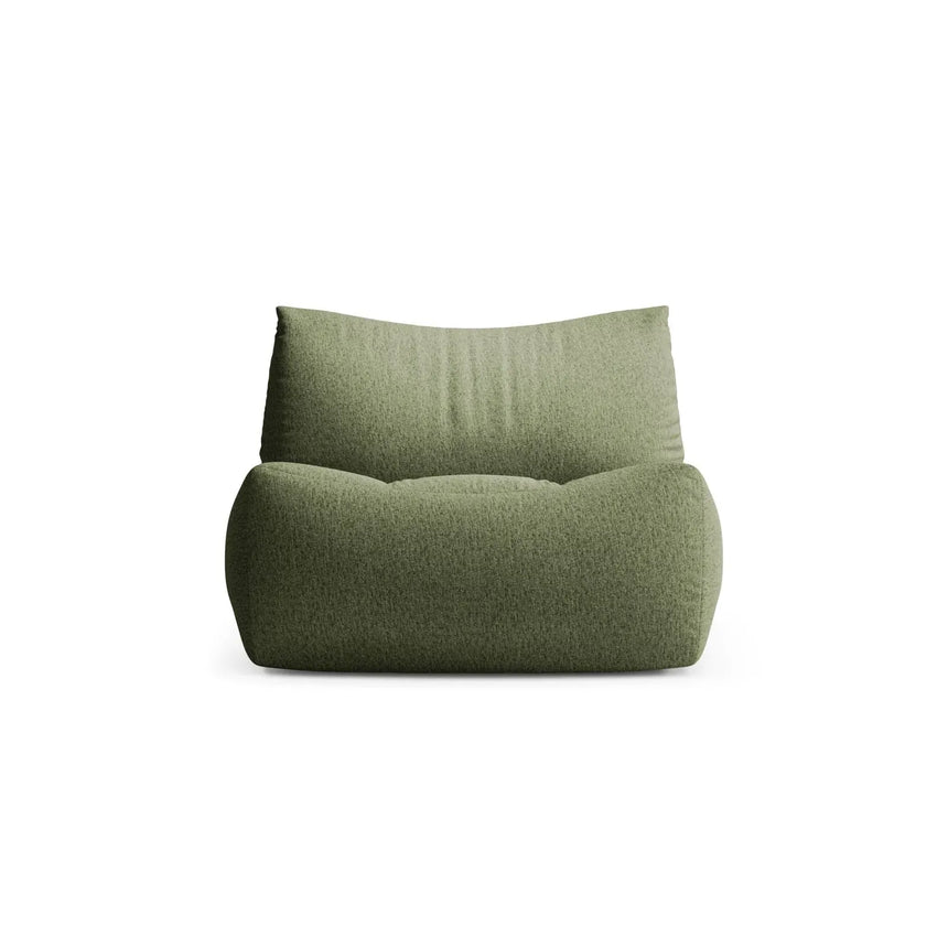 Tove Sessel aus Samt, Chenille oder Strukturstoff, 97x83 cm - ZEN ZONE Furniture