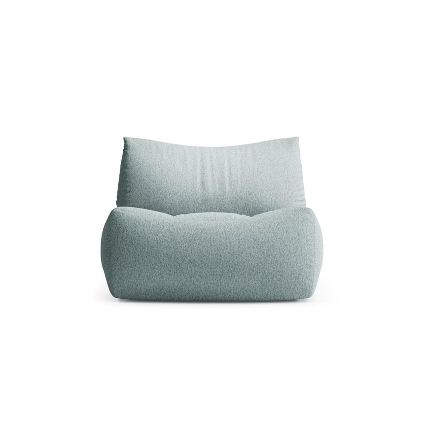 Tove Sessel aus Samt, Chenille oder Strukturstoff, 97x83 cm - ZEN ZONE Furniture