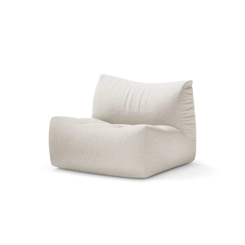 Tove Sessel aus Samt, Chenille oder Strukturstoff, 97x83 cm - ZEN ZONE Furniture