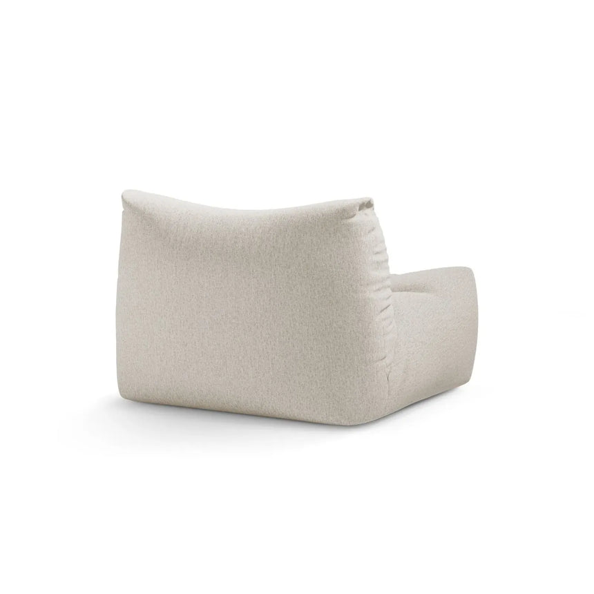 Tove Sessel aus Samt, Chenille oder Strukturstoff, 97x83 cm - ZEN ZONE Furniture