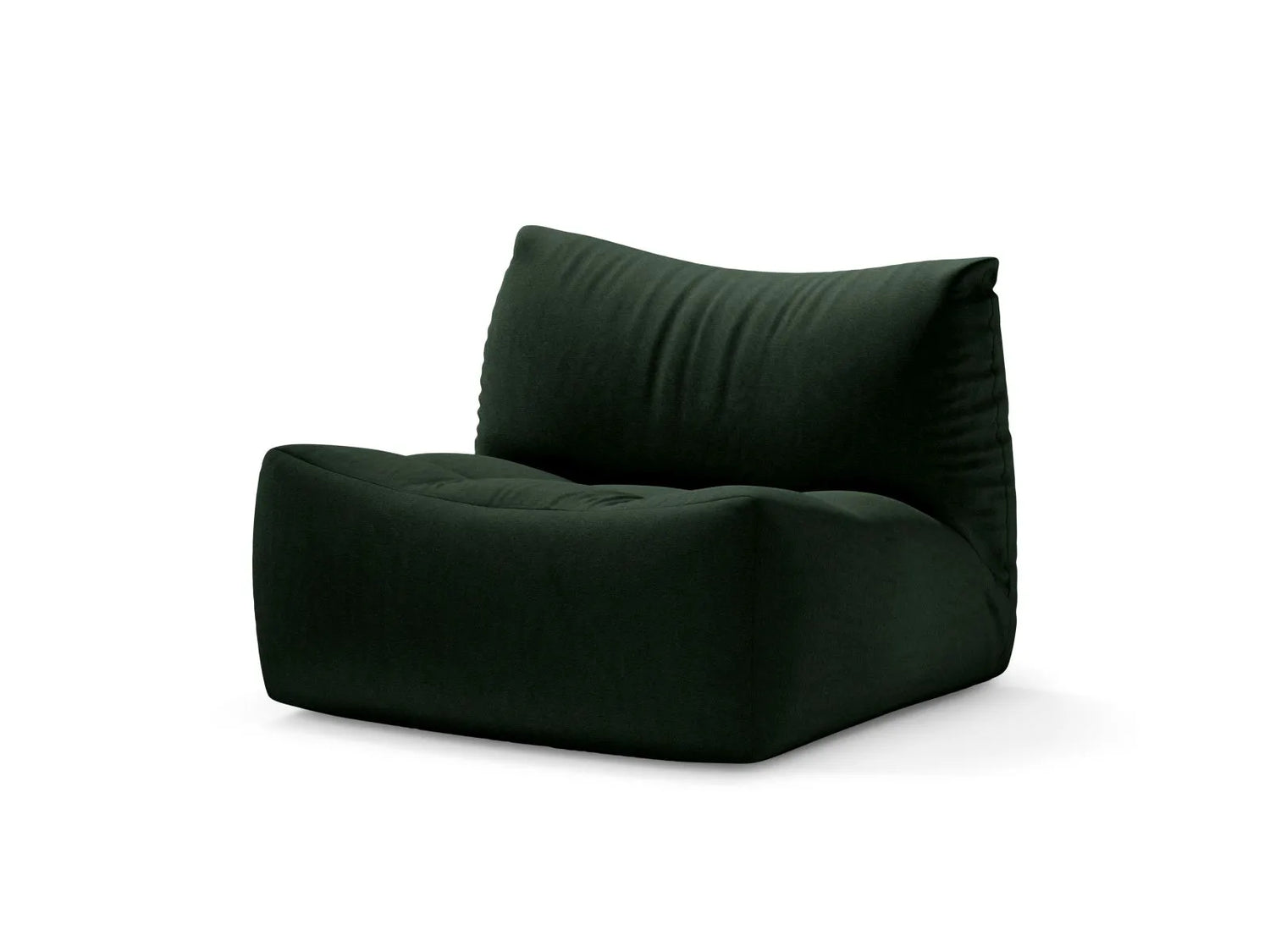 Tove Sessel aus Samt in Flaschengrün (Casino Deep Green), 97x83 cm von Micadoni – Bild 4
