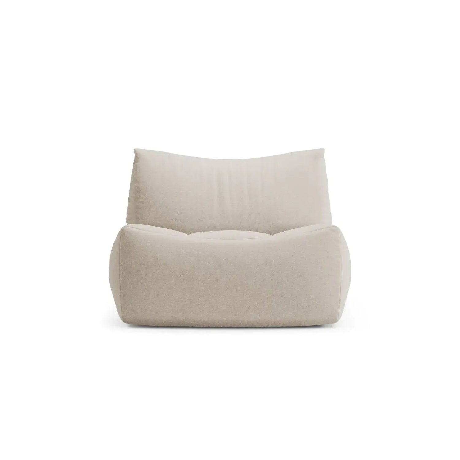Tove Sessel aus Samt, Chenille oder Strukturstoff, 97x83 cm - ZEN ZONE Furniture