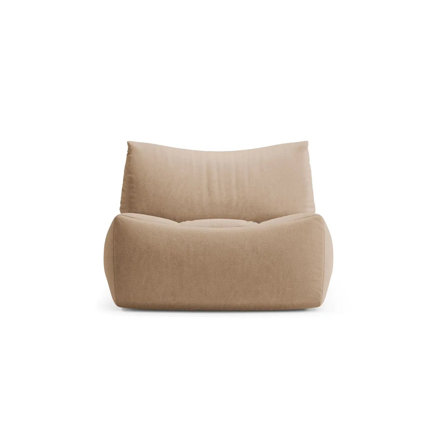 Tove Sessel aus Samt, Chenille oder Strukturstoff, 97x83 cm - ZEN ZONE Furniture