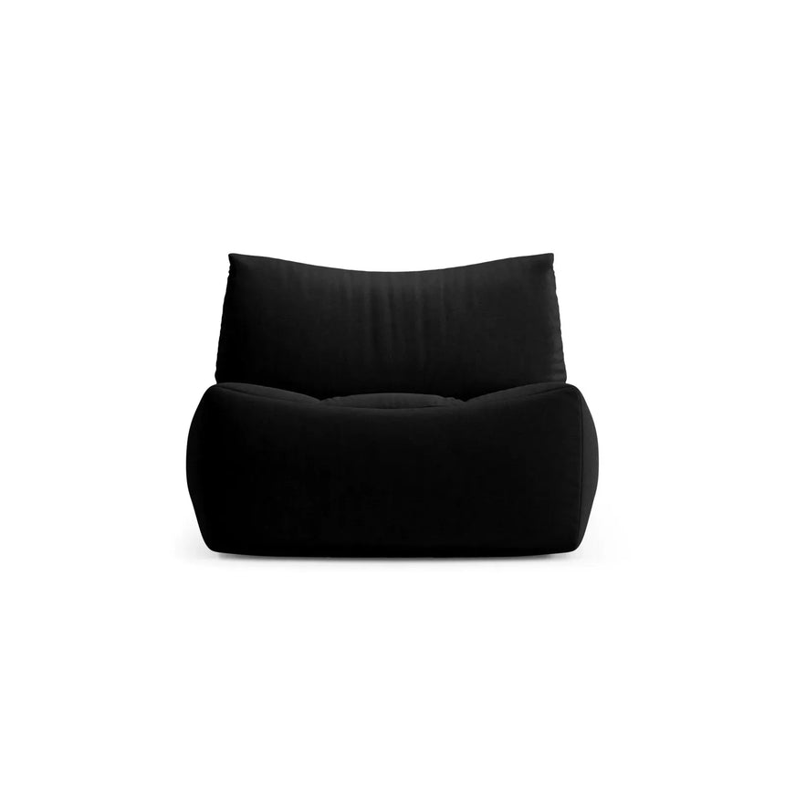 Tove Sessel aus Samt, Chenille oder Strukturstoff, 97x83 cm - ZEN ZONE Furniture