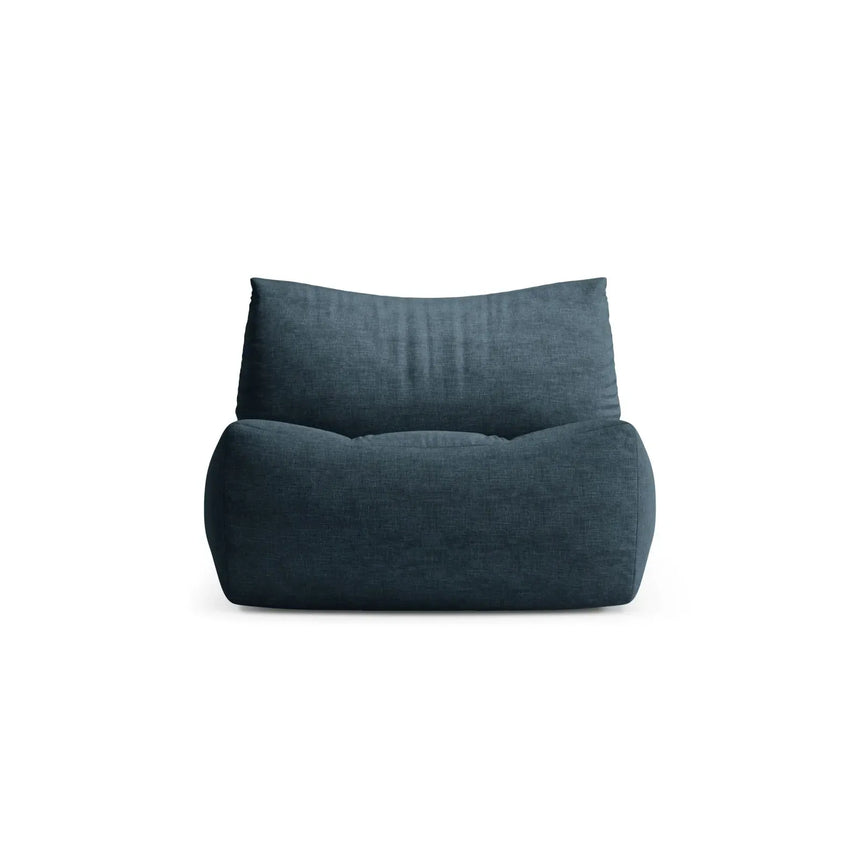 Tove Sessel aus Samt, Chenille oder Strukturstoff, 97x83 cm - ZEN ZONE Furniture