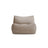Tove Sessel aus Samt, Chenille oder Strukturstoff, 97x83 cm - ZEN ZONE Furniture