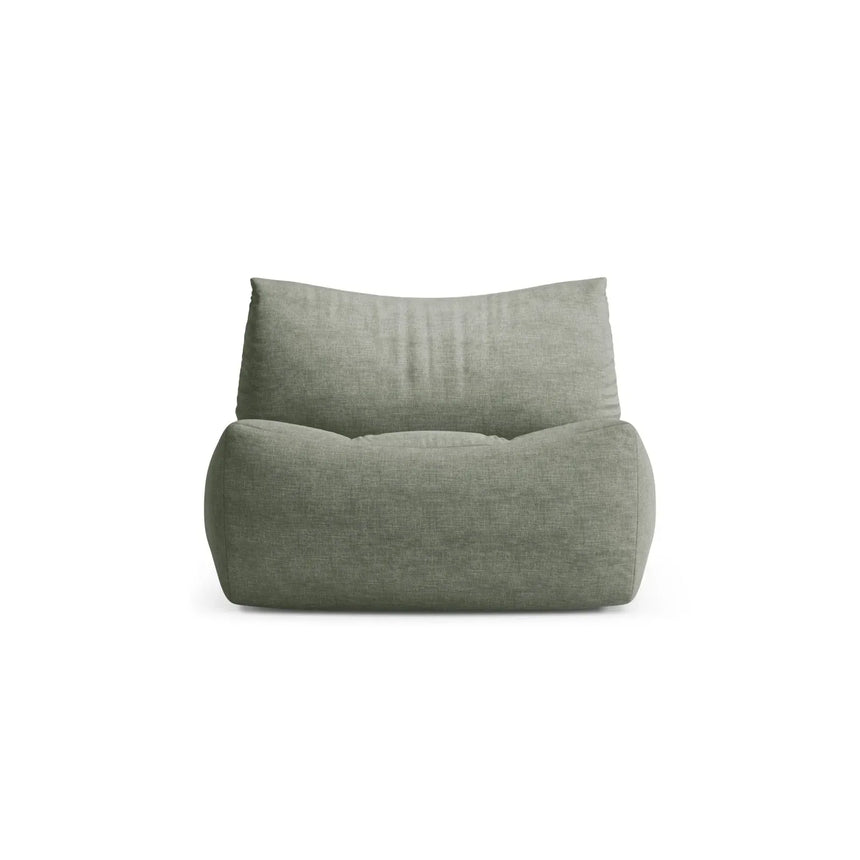 Tove Sessel aus Samt, Chenille oder Strukturstoff, 97x83 cm - ZEN ZONE Furniture