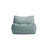 Tove Sessel aus Samt, Chenille oder Strukturstoff, 97x83 cm - ZEN ZONE Furniture