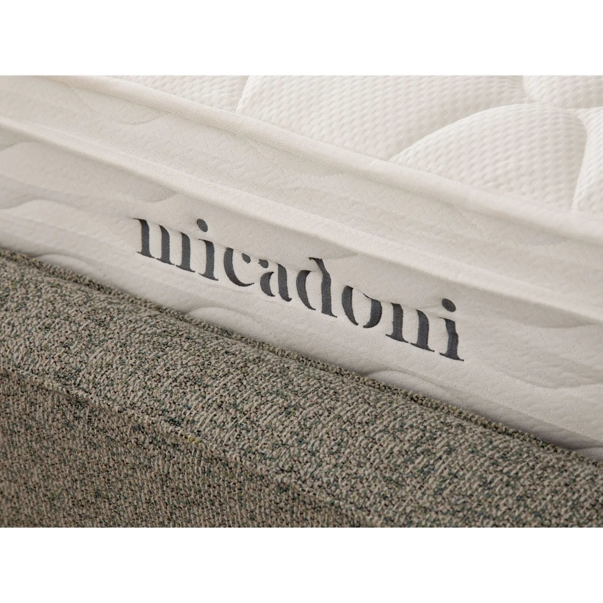Valras Matratze mit Taschenfederkern aus Stoff in Weiß, 200x200 cm von Micadoni – Produktbild 7