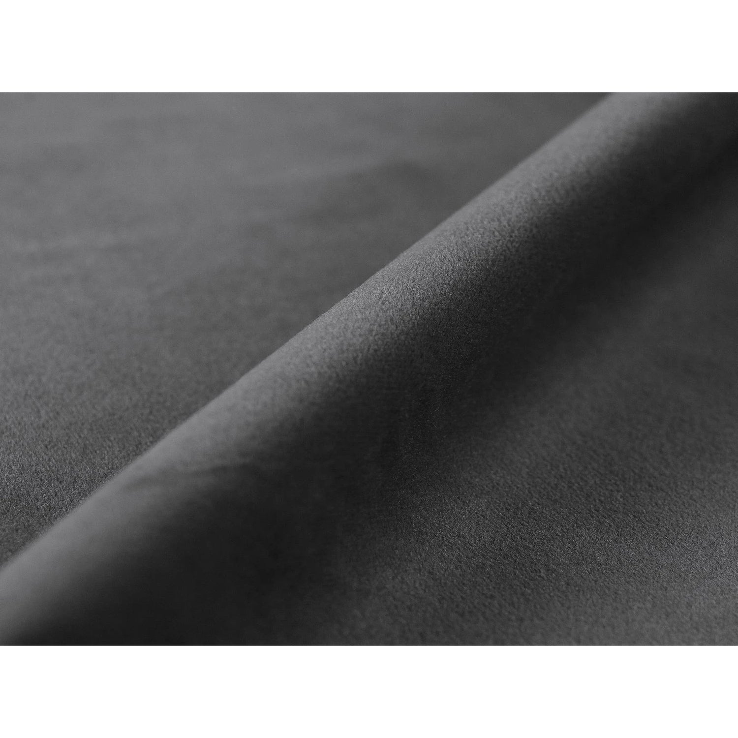 Victor 3-Sitzer Ecksofa, Linke Seite, ausziehbar mit Schlaffunktion und Bettkasten, aus Samt in Grau (Paris Steel), 246x148 cm von Micadoni – Bild 8