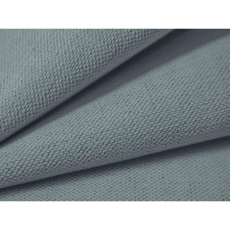 Victor 3-Sitzer Ecksofa, Rechte Seite, ausziehbar mit Schlaffunktion und Bettkasten, aus Strukturierter Stoff in Hellblau (Moly 74), 246x148 cm von Micadoni – Bild 8