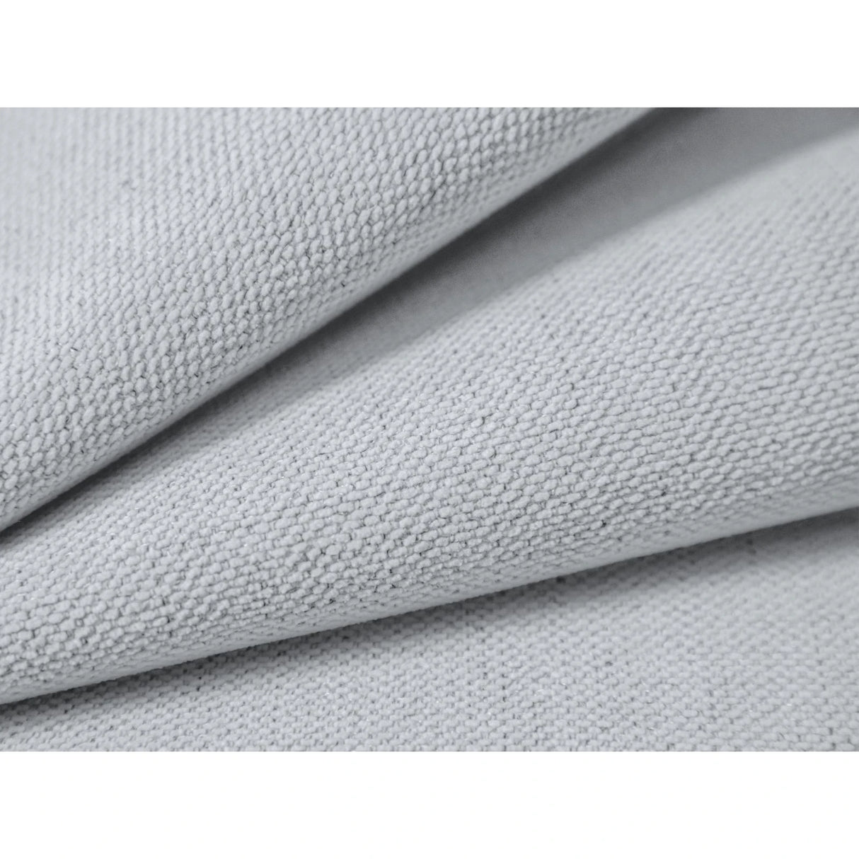 Victor 3-Sitzer Ecksofa, Rechte Seite, ausziehbar mit Schlaffunktion und Bettkasten, aus Strukturierter Stoff in Hellgrau (Moly 70), 246x148 cm von Micadoni – Bild 8